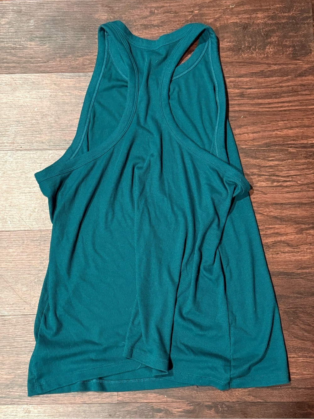 Ultralite Ribbed Racerback Tank Top, Women’s 2X - Picture 2 of 5